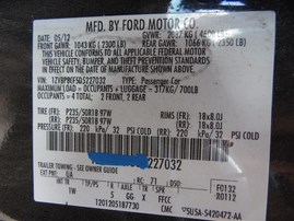 2013 FORD MUSTANG GT BLACK 5.0 MT F19084